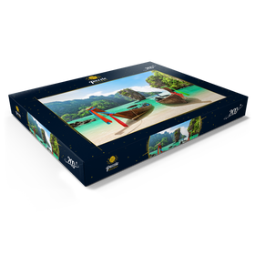 Alternative Darstellung des Puzzle-Motivs Bond-Insel in der Nähe von Phuket in Thailand – Puzzleteile: 200