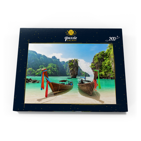 Bond-Insel in der Nähe von Phuket in Thailand 200 Puzzle Schachtel Ansicht3
