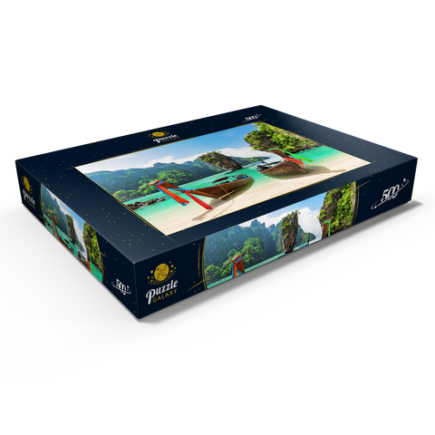 Bond-Insel in der Nähe von Phuket in Thailand 500 Puzzle Schachtel Ansicht1