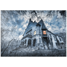 Darstellung des Puzzle Motivs Lost Places - Altes verwunschenes verlassenes Haus - Puzzleteile: 1000