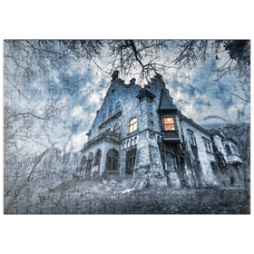 Darstellung des Puzzle Motivs Lost Places - Altes verwunschenes verlassenes Haus - Puzzleteile: 200