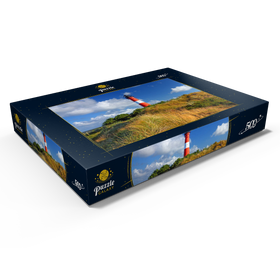 Darstellung des Puzzle Motivs Leuchtturm von Hörnum, Insel Sylt, Schleswig-Holstein, Deutschland - Puzzleteile: 500
