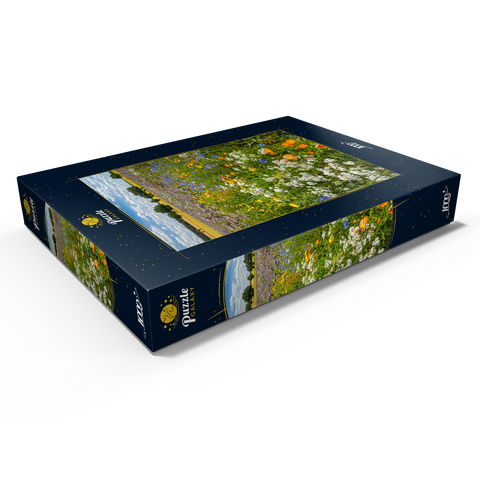 Sommerliche Blumenwiese bei Eichstätt 1000 Puzzle Schachtel Ansicht1