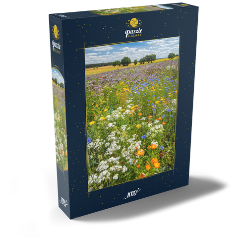 Sommerliche Blumenwiese bei Eichstätt 1000 Puzzle Schachtel Ansicht2