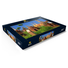 Darstellung des Puzzle Motivs Shwe-Indein-Pagode, Myanmar - Puzzleteile: 200