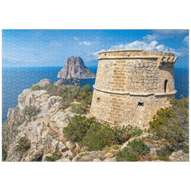 Darstellung des Puzzle-Motivs Torre de Savinar, Ibiza – Puzzleteile: 1000