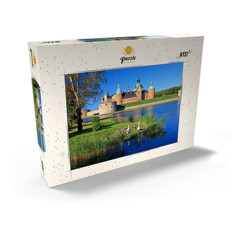 Schloss Kalmar, Smaland, Schweden 1000 Puzzle Schachtel Ansicht2