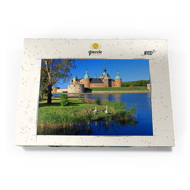 Schloss Kalmar, Smaland, Schweden 1000 Puzzle Schachtel Ansicht3