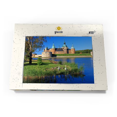 Schloss Kalmar, Smaland, Schweden 1000 Puzzle Schachtel Ansicht3