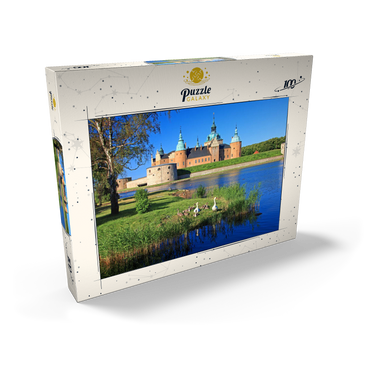 Schloss Kalmar, Smaland, Schweden 100 Puzzle Schachtel Ansicht2