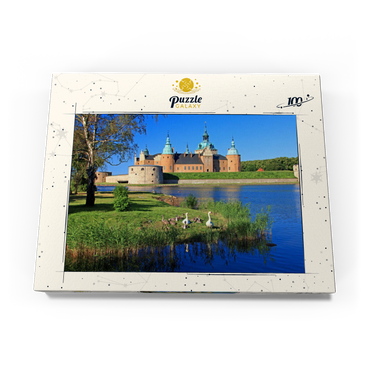 Schloss Kalmar, Smaland, Schweden 100 Puzzle Schachtel Ansicht3