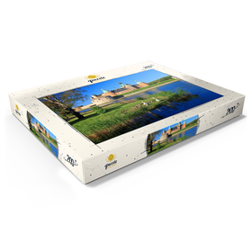 Alternative Darstellung des Puzzle-Motivs Schloss Kalmar, Smaland, Schweden – Puzzleteile: 200