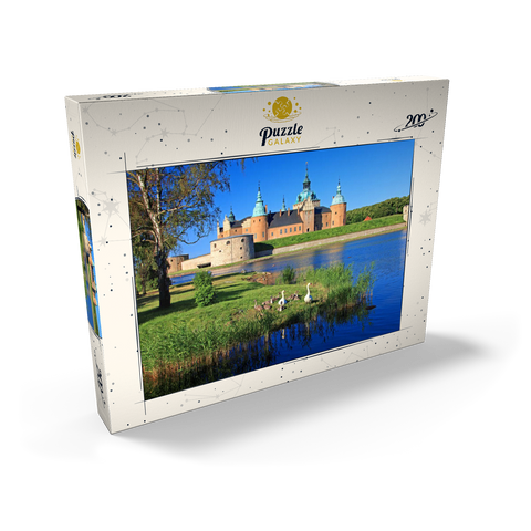 Schloss Kalmar, Smaland, Schweden 200 Puzzle Schachtel Ansicht2