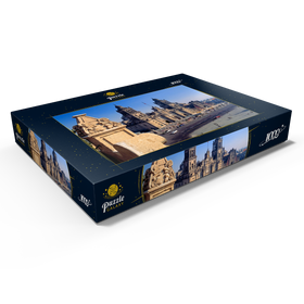 Alternative Darstellung des Puzzle-Motivs Kathedrale am Zocalo im historischen Zentrum von Mexico City – Puzzleteile: 1000