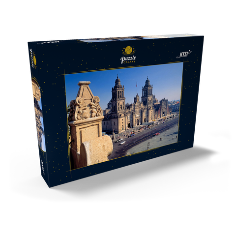 Kathedrale am Zocalo im historischen Zentrum von Mexico City 1000 Puzzle Schachtel Ansicht2