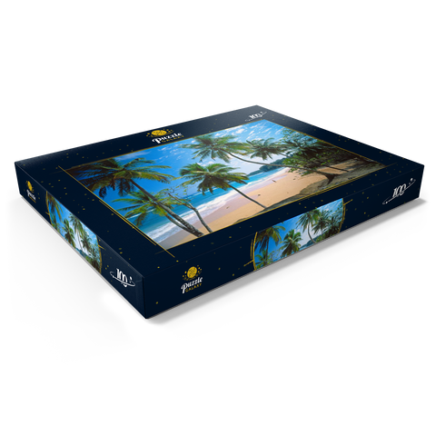 Playa Grande, Rio San Juan, Maria Trinidad Sanchez, Dominikanische Republik 100 Puzzle Schachtel Ansicht1