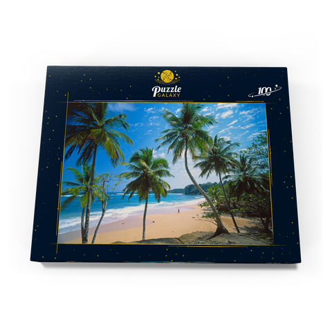 Playa Grande, Rio San Juan, Maria Trinidad Sanchez, Dominikanische Republik 100 Puzzle Schachtel Ansicht3