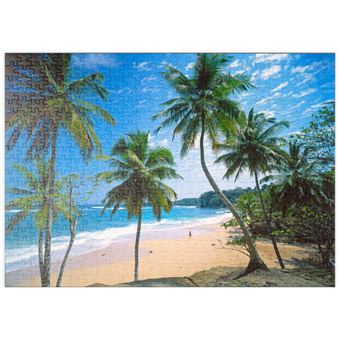 puzzleplate Playa Grande, Rio San Juan, Maria Trinidad Sanchez, Dominikanische Republik 500 Puzzle