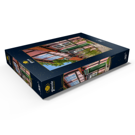Alternative Darstellung des Puzzle-Motivs Erichsens Gård Museum – Puzzleteile: 500