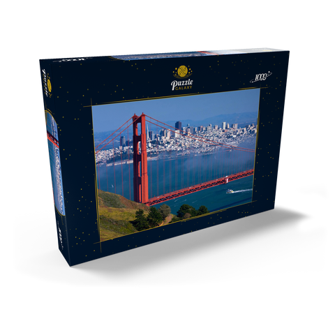 Golden Gate Bridge vor San Francisco, Kalifornien, USA 1000 Puzzle Schachtel Ansicht2