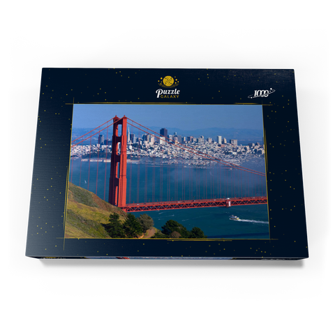Golden Gate Bridge vor San Francisco, Kalifornien, USA 1000 Puzzle Schachtel Ansicht3