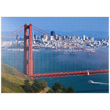 puzzleplate Golden Gate Bridge vor San Francisco, Kalifornien, USA 1000 Puzzle