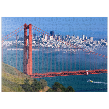 puzzleplate Golden Gate Bridge vor San Francisco, Kalifornien, USA 500 Puzzle