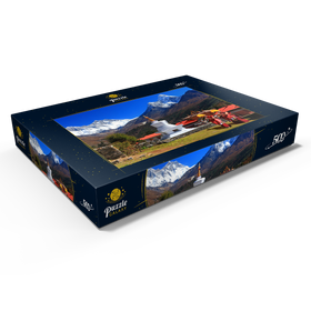 Alternative Darstellung des Puzzle-Motivs Buddhistischen Klosteranlage Tengpoche, Nepal – Puzzleteile: 500