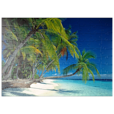 puzzleplate Urlaubsparadies, Malediven 100 Puzzle