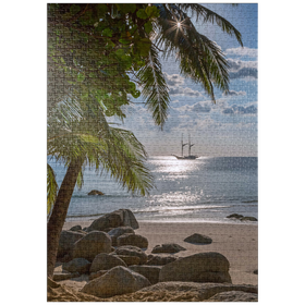 Darstellung des Puzzle Motivs Phan Sea Beach, Insel Phuket, Thailand - Puzzleteile: 1000