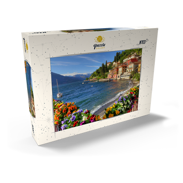 Varenna am Comer See, Provinz Lecco, Lombardei, Italien 1000 Puzzle Schachtel Ansicht2