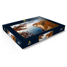 Alternative Darstellung des Puzzle-Motivs Buchenwald an der Kreideküste im Nationalpark Jasmund, Insel Rügen – Puzzleteile: 200