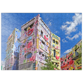 Darstellung des Puzzle Motivs Happy Rizzi House am Magniviertel, Braunschweig - Puzzleteile: 200