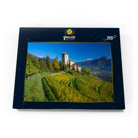 Schloss Lebenberg, Tscherms bei Lana, Provinz Bozen, Trentino-Südtirol, Italien 200 Puzzle Schachtel Ansicht3