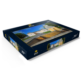 Alternative Darstellung des Puzzle-Motivs Schloss Augustusburg in Brühl zwischen Köln und Bonn, Deutschland – Puzzleteile: 200