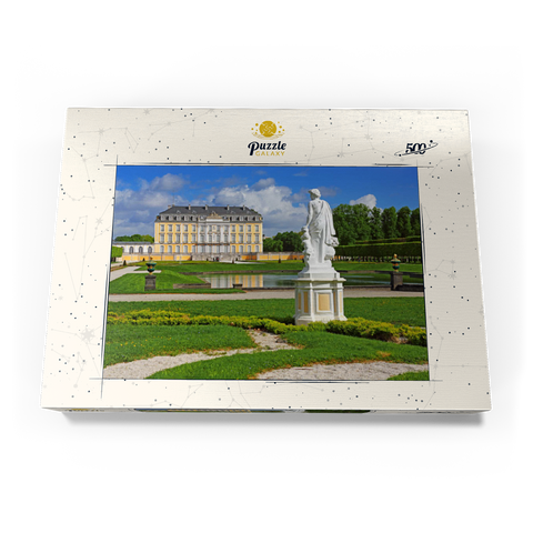 Schlossgarten der Augustusburg in Brühl zwischen Köln und Bonn, Deutschland 500 Puzzle Schachtel Ansicht3