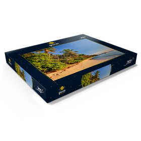 Alternative Darstellung des Puzzle-Motivs Strand Anse Forbans, Ostküste, Insel Mahe, Seychellen – Puzzleteile: 200