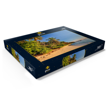 Strand Anse Forbans, Ostküste, Insel Mahe, Seychellen 200 Puzzle Schachtel Ansicht1