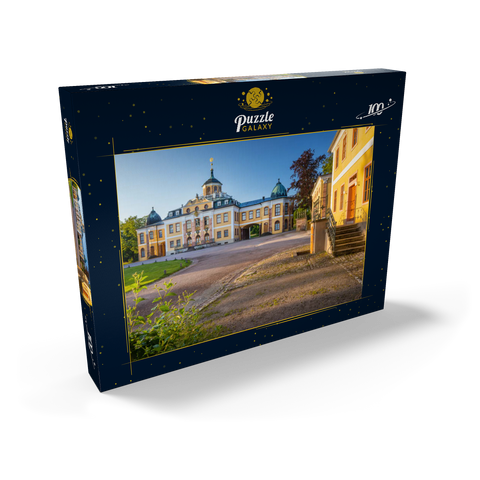 Schloss Belvedere mit dem Schlosspark 100 Puzzle Schachtel Ansicht2