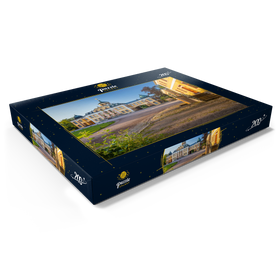 Alternative Darstellung des Puzzle-Motivs Schloss Belvedere mit dem Schlosspark – Puzzleteile: 200