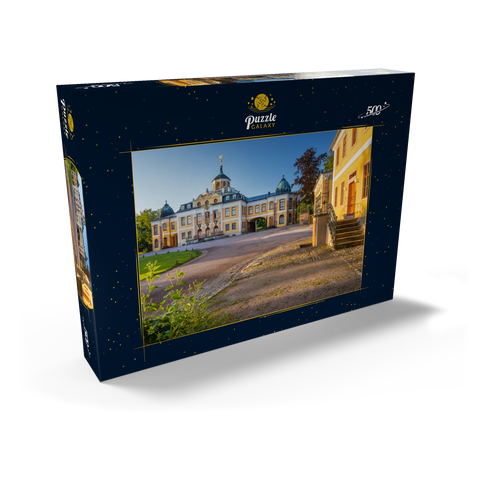 Schloss Belvedere mit dem Schlosspark 500 Puzzle Schachtel Ansicht2