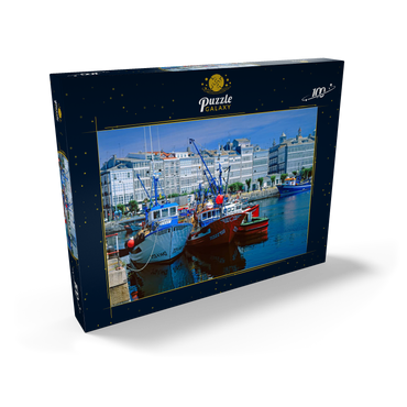 Galeriehäuser am Hafen 100 Puzzle Schachtel Ansicht2