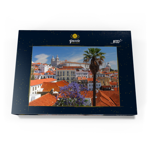 Stadtteil Alfama, Lissabon, Estremadura, Lisboa, Portugal 1000 Puzzle Schachtel Ansicht3