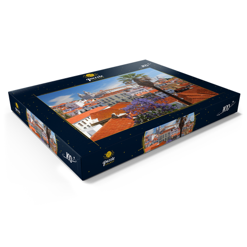 Stadtteil Alfama, Lissabon, Estremadura, Lisboa, Portugal 100 Puzzle Schachtel Ansicht1
