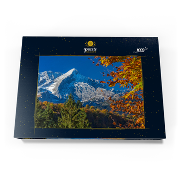 Alpspitze (2628m) im Herbst, Garmisch-Partenkirchen 1000 Puzzle Schachtel Ansicht3