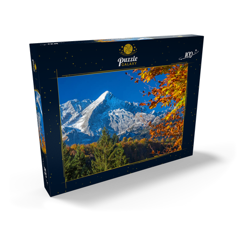 Alpspitze (2628m) im Herbst, Garmisch-Partenkirchen 100 Puzzle Schachtel Ansicht2