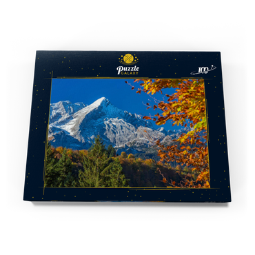 Alpspitze (2628m) im Herbst, Garmisch-Partenkirchen 100 Puzzle Schachtel Ansicht3