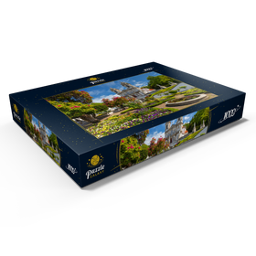 Darstellung des Puzzle Motivs Wallfahrtskirche Bom Jesus do Monte bei Braga, Portugal - Puzzleteile: 1000