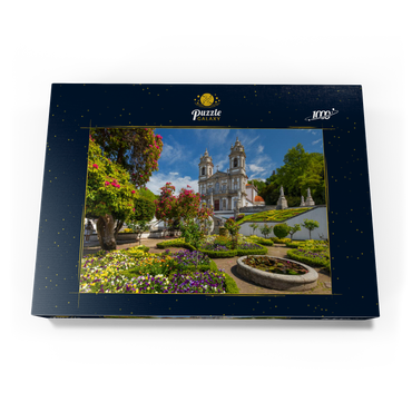 Wallfahrtskirche Bom Jesus do Monte bei Braga, Region Norte, Portugal 1000 Puzzle Schachtel Ansicht3