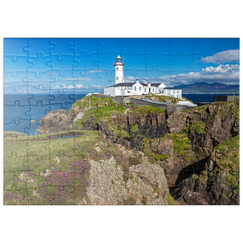 puzzleplate Leuchtturm Fanad Head, Halbinsel Fanad, Irland 100 Puzzle